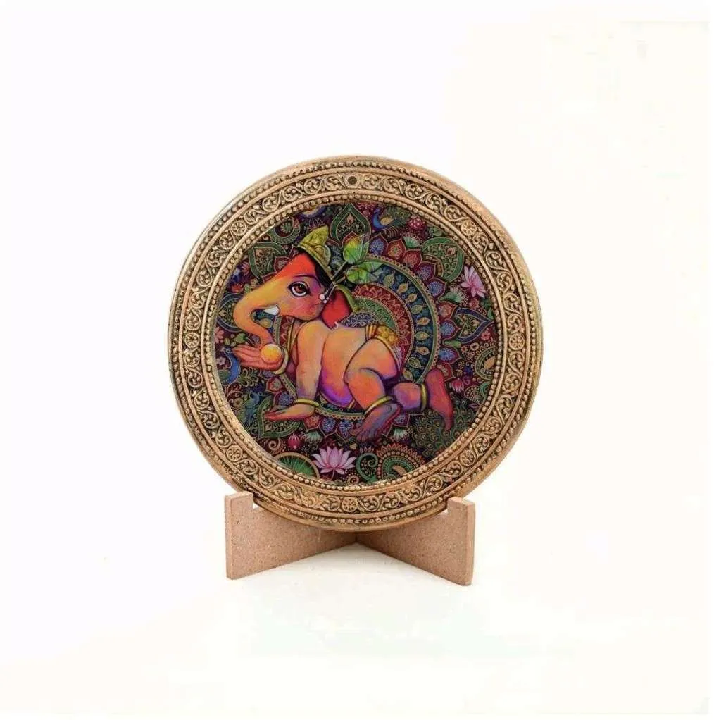 Ganesh Divine Essence Medallion Gaumaya