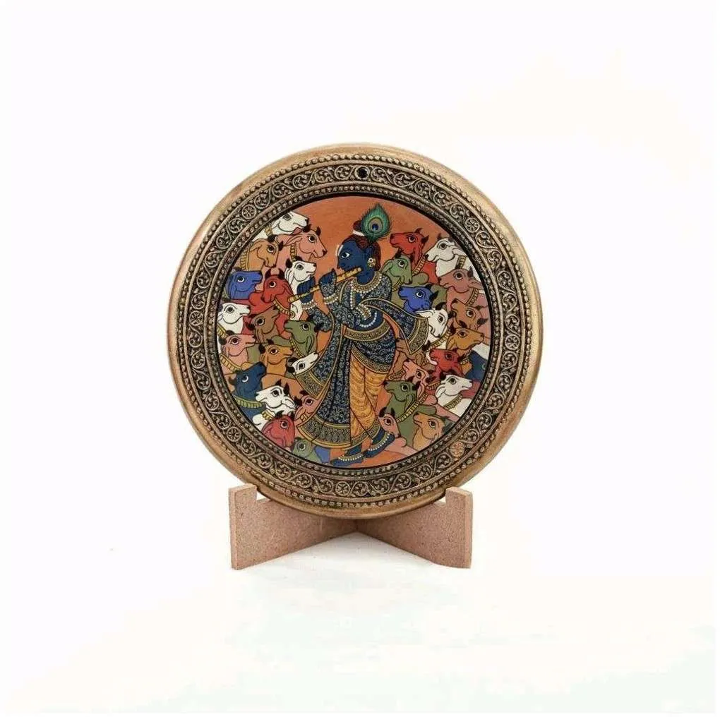 Krishna Divine Essence Medallion Gaumaya
