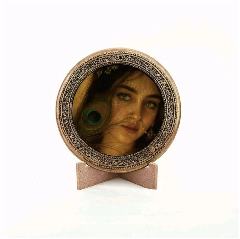 Radha Krishna Divine Essence Medallion Gaumaya