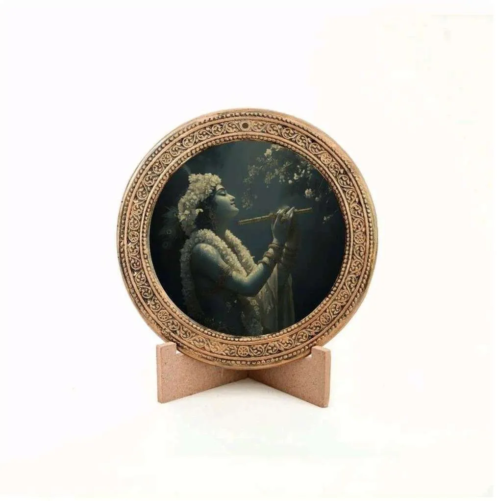 Krishna Divine Essence Medallion Gaumaya