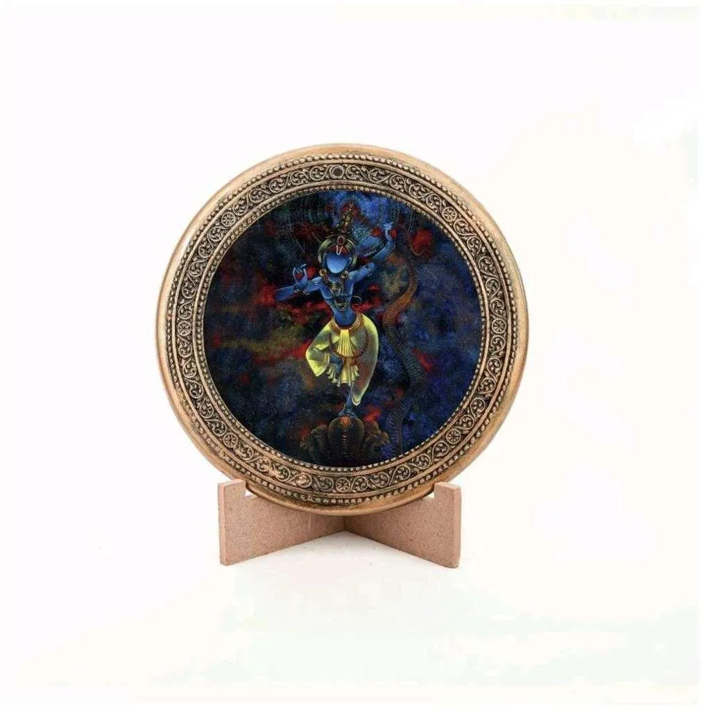 Krishna Divine Essence Medallion Gaumaya