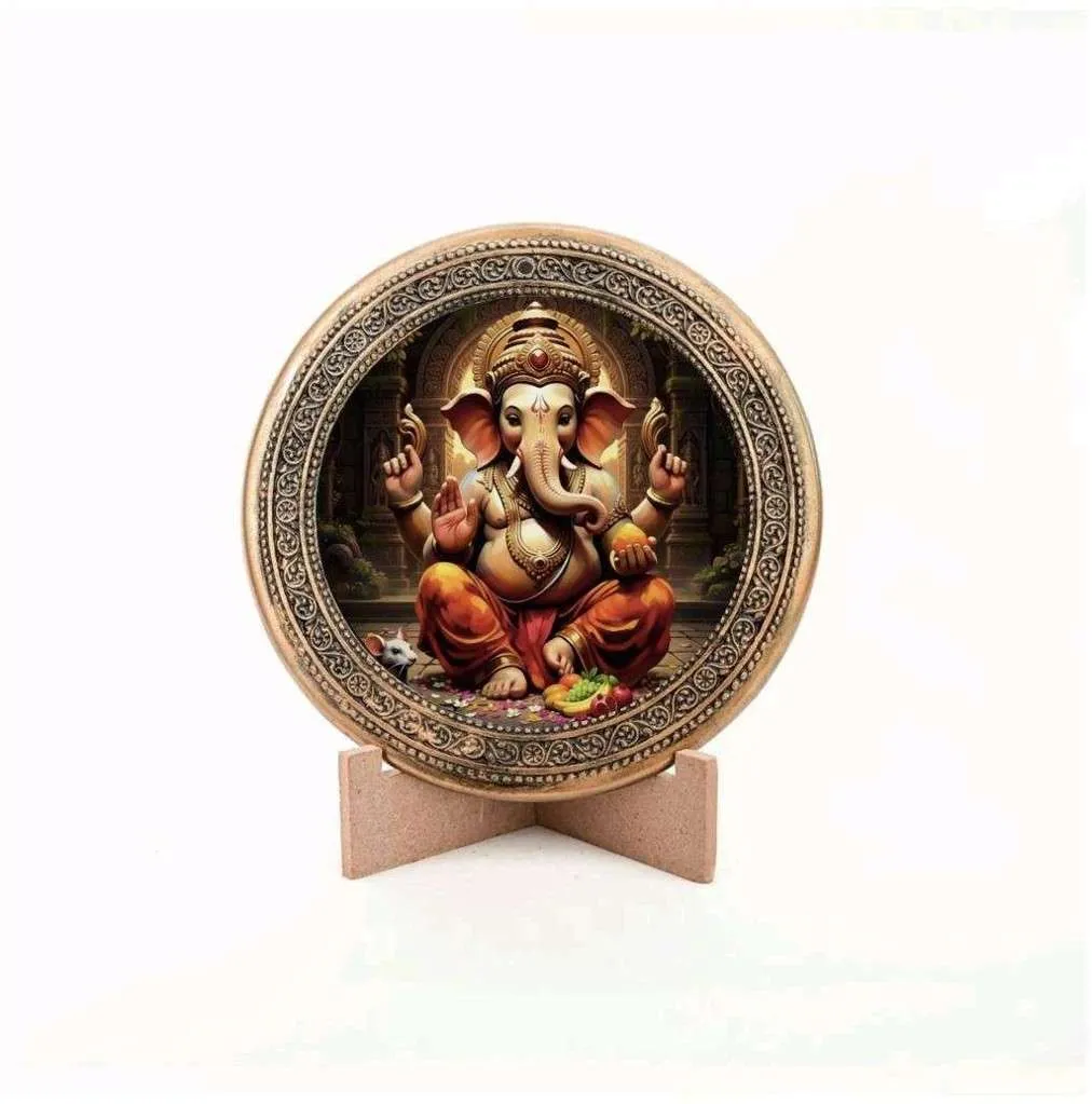 Ganesh Divine Essence Medallion Gaumaya