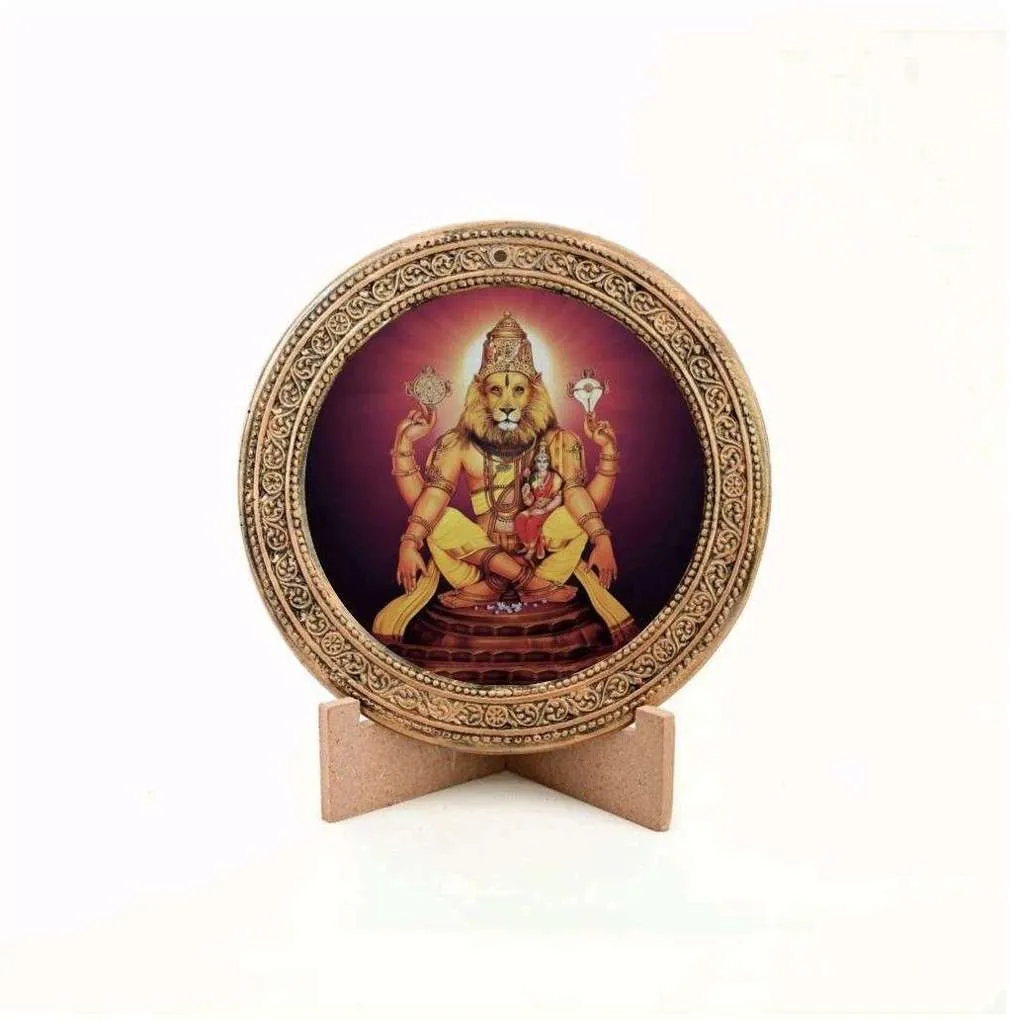 Narasimha Divine Essence Medallion Gaumaya