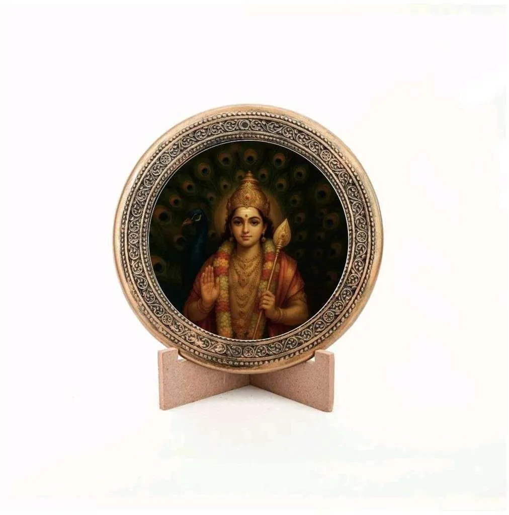 Kartikeya Divine Essence Medallion Gaumaya