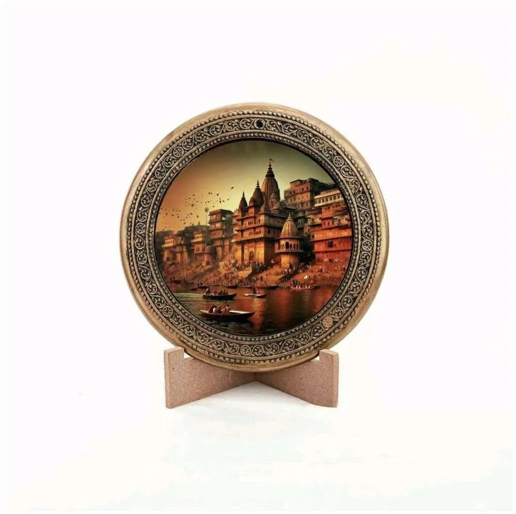 Kashi Varanasi Divine Essence Medallion Gaumaya