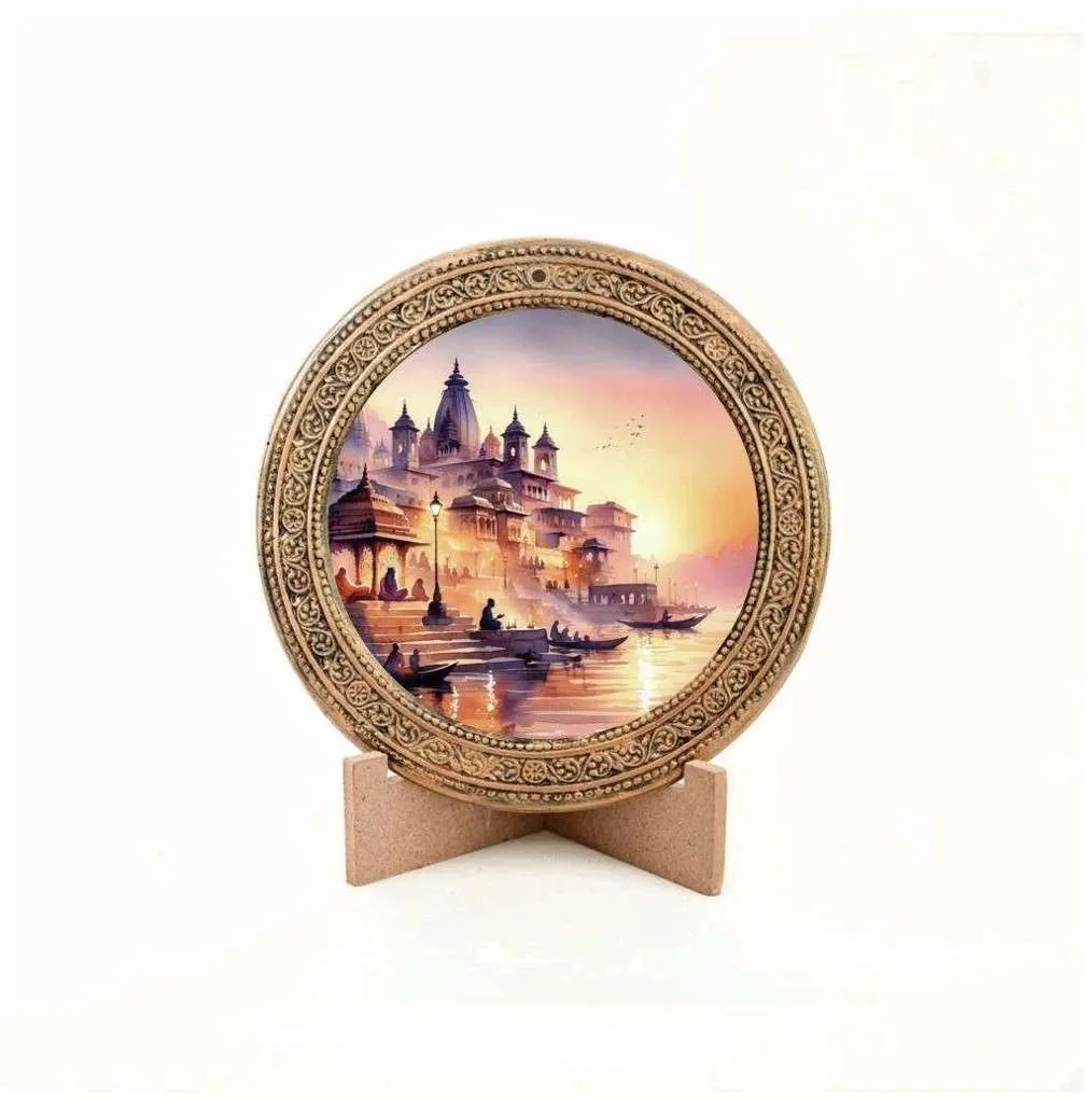 Kashi Varanasi Divine Essence Medallion Gaumaya