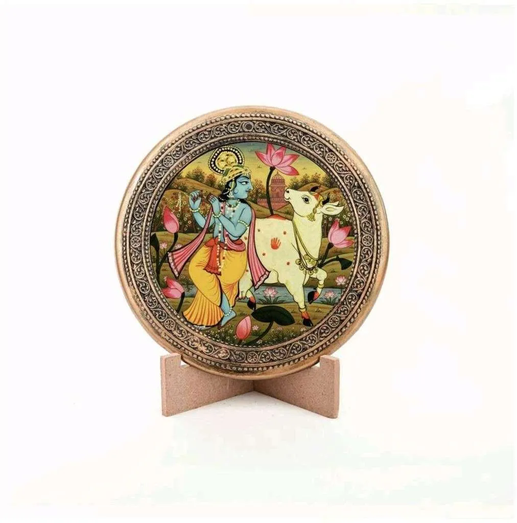 Krishna Divine Essence Medallion Gaumaya