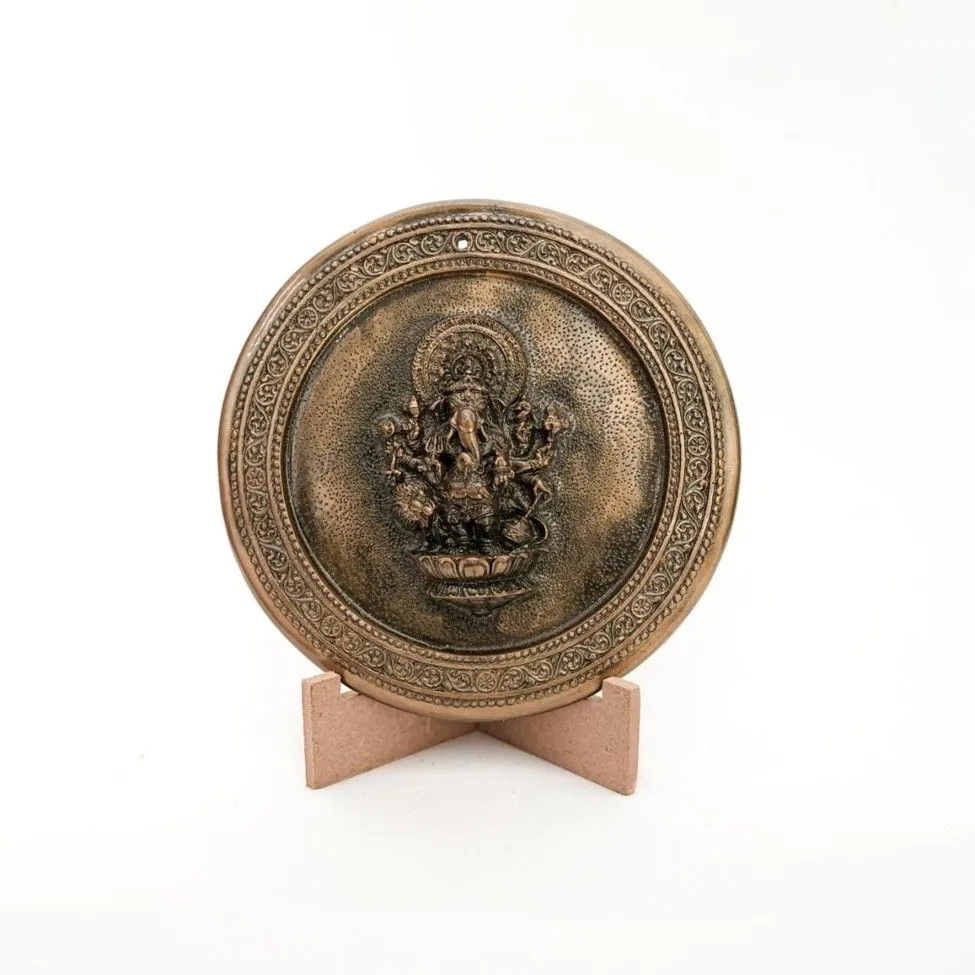 Drishti Ganesha — The Omniscient Protector Gaumaya Art Plaque