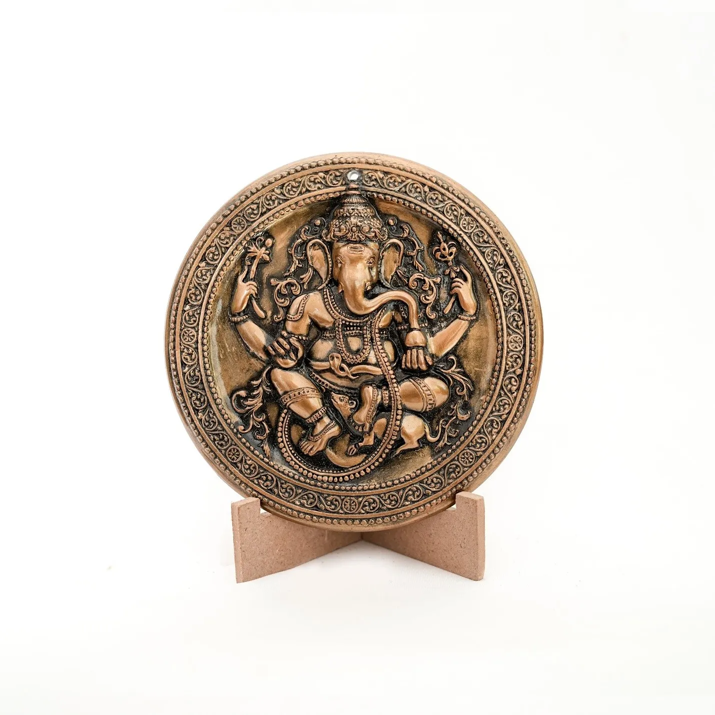 Lord Vinayak — Divine Gaumaya Art Plaque