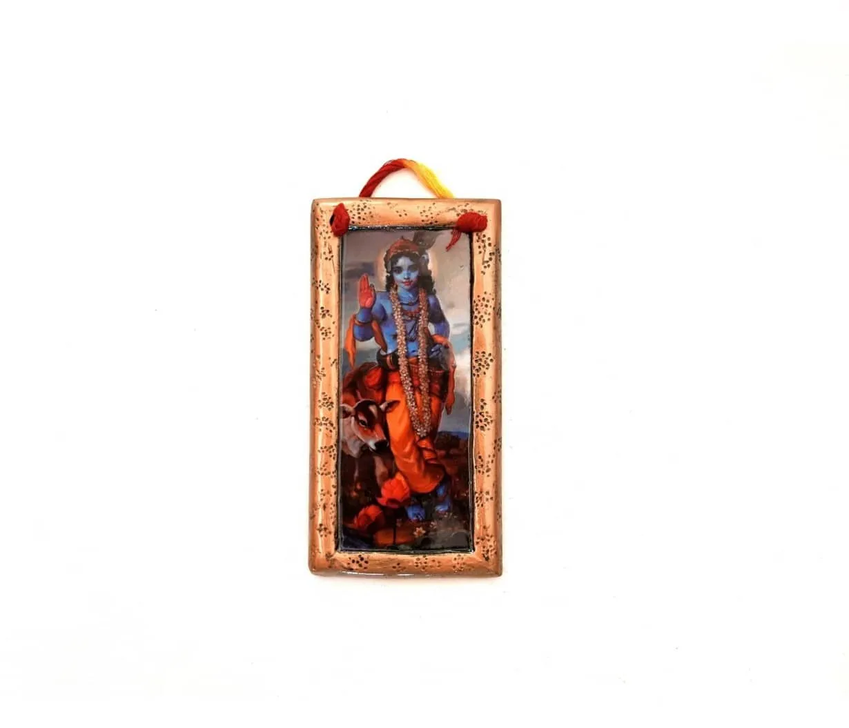 Govinda — The Divine Cowboy Mini Wall Frame