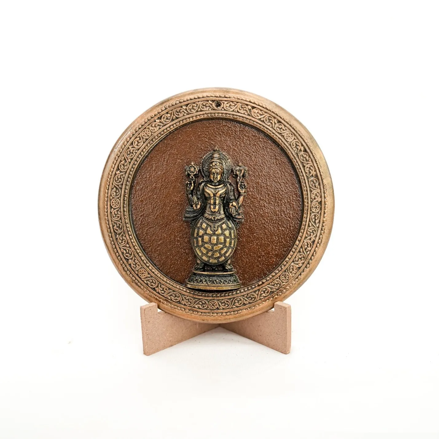 Kurma Avatar — The Divine Tortoise Gaumaya Art Plaque