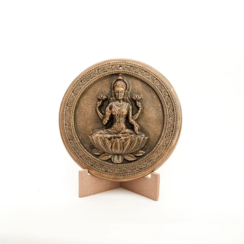 Maa Lakshmi — Divine Abundance Gaumaya Art Plaque
