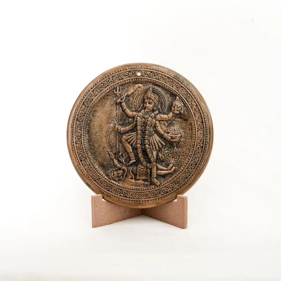 Maa Kali — The Divine Transformer Gaumaya Art Plaque