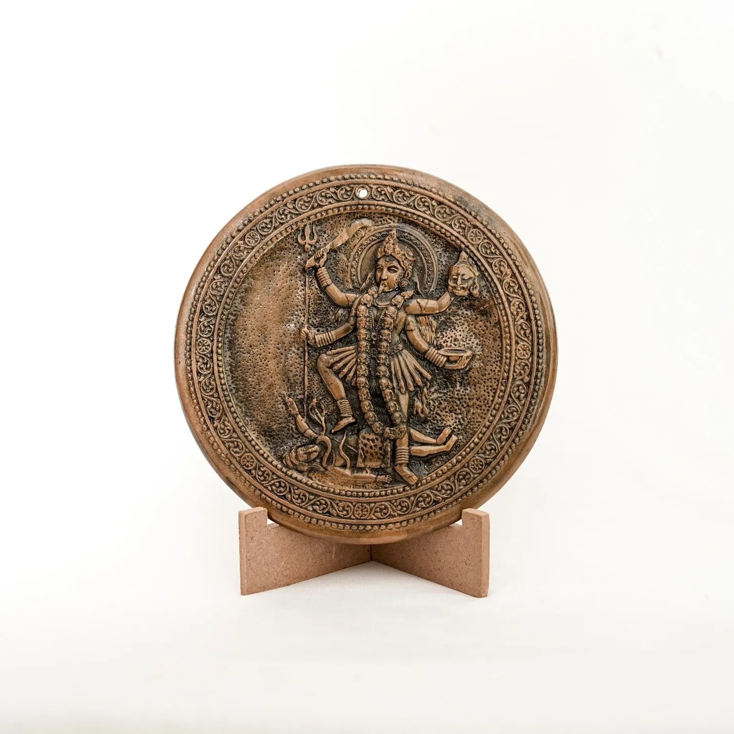Maa Kali — The Divine Transformer Gaumaya Art Plaque