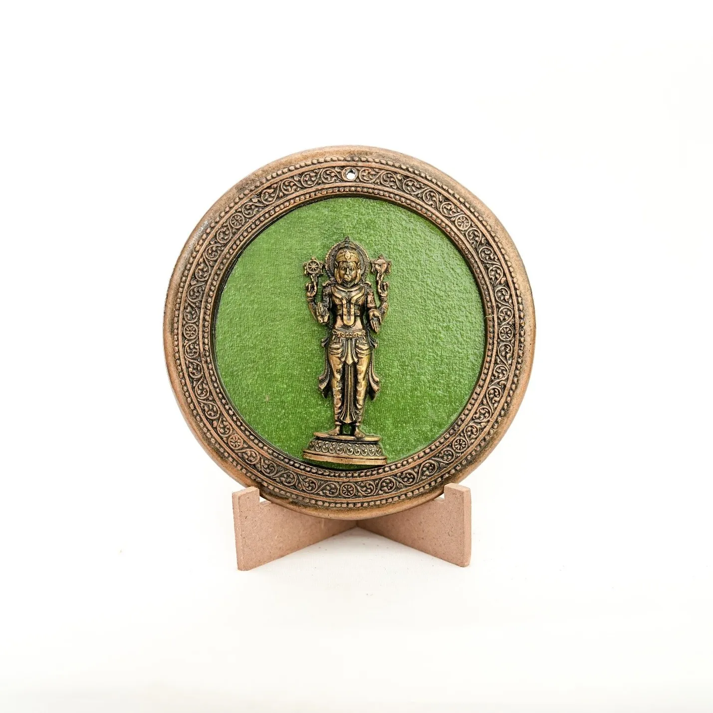 Narasimha Avatar — The Divine Protector Gaumaya Art Plaque