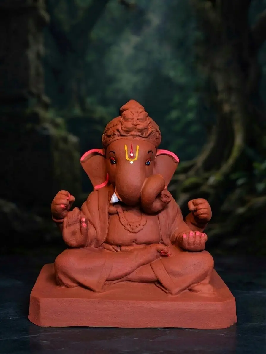 Panchagavya Ganesha — Eco-Friendly Idol