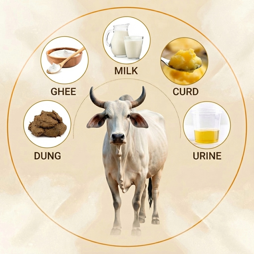 Panchagavya — five sacred ingredients of the indigenous cow
