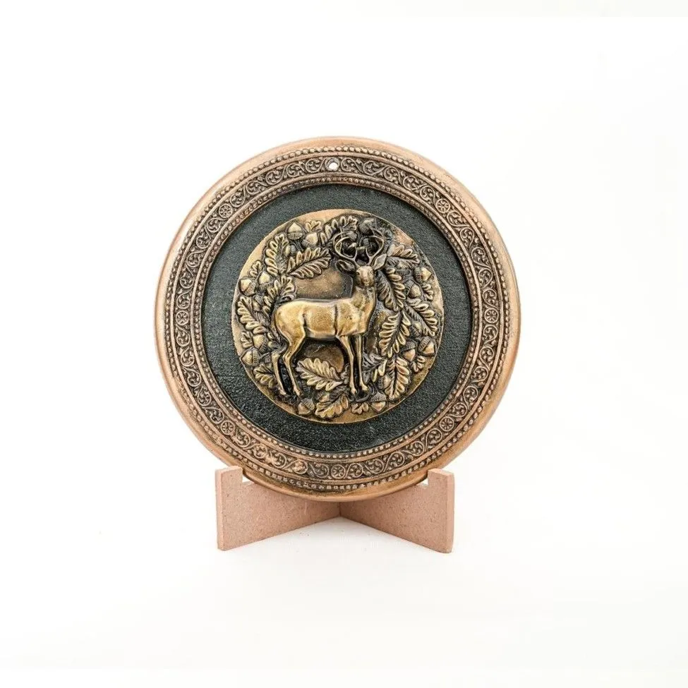 Sambhar — The Sacred Deer Gaumaya Art Plaque