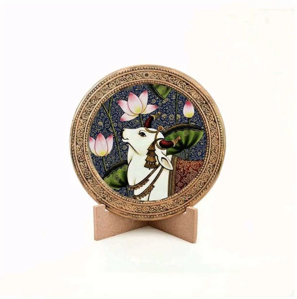 Gau Mata — Indigo Gaumaya Nature Medallion