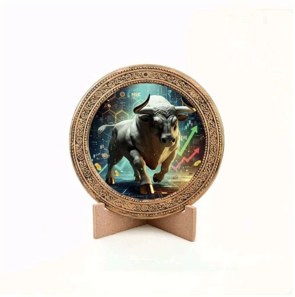 Vrishabha — The Market Bull Gaumaya Nature Medallion