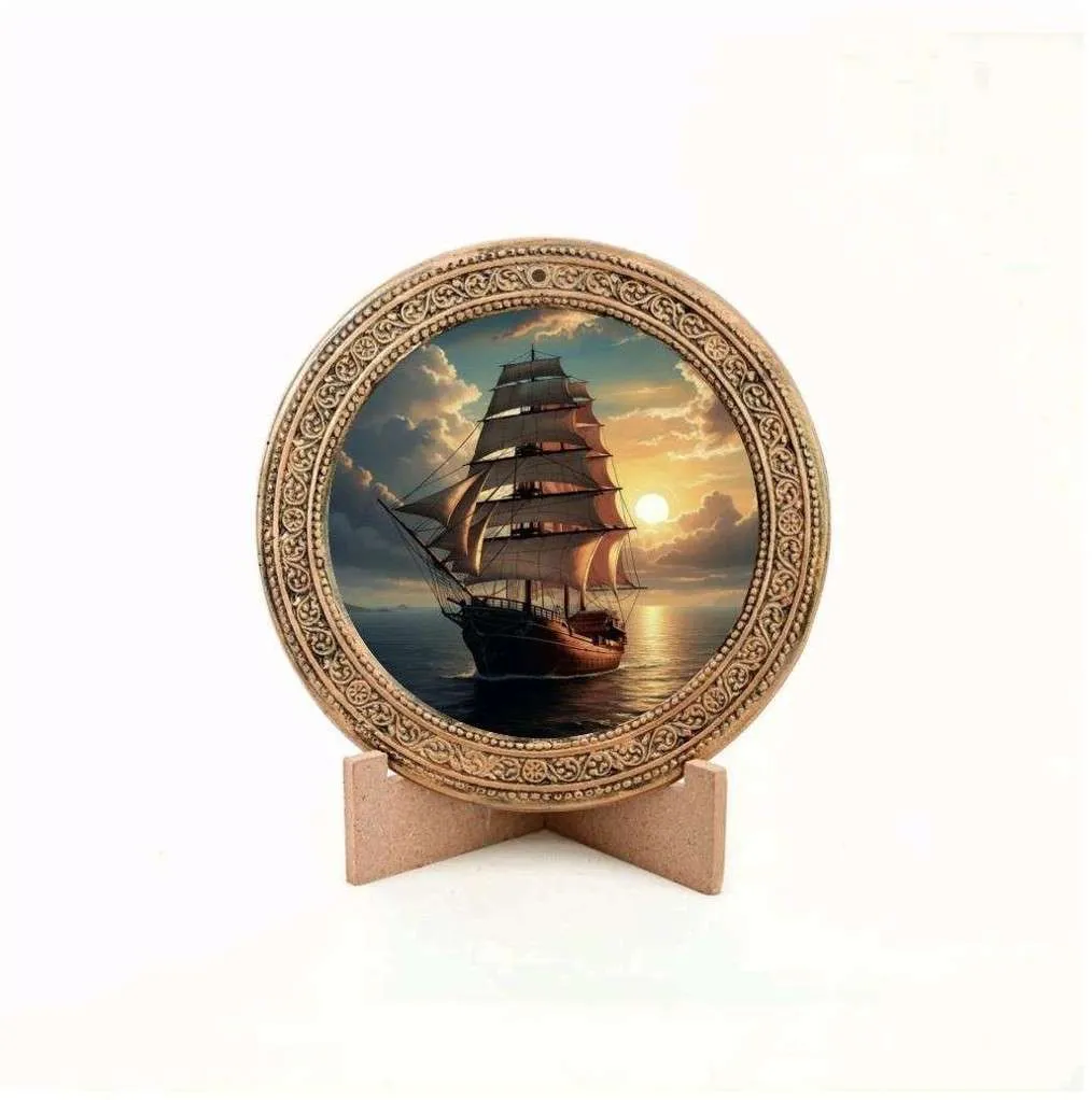 Nauka — The Sacred Voyage Gaumaya Nature Medallion