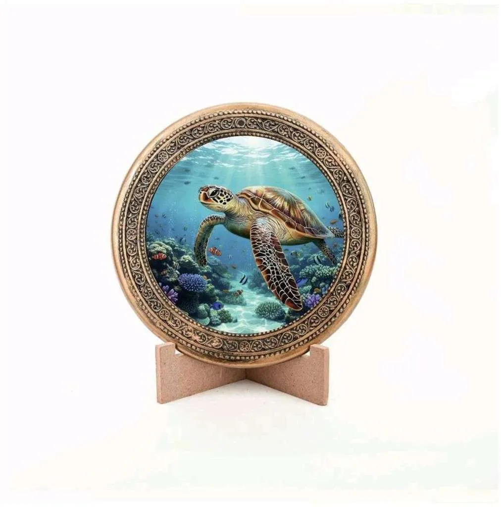 Kurma — The Ocean Turtle Gaumaya Nature Medallion